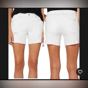 NWT Joe’s Sloane Cut Off White Denim Shorts size 32